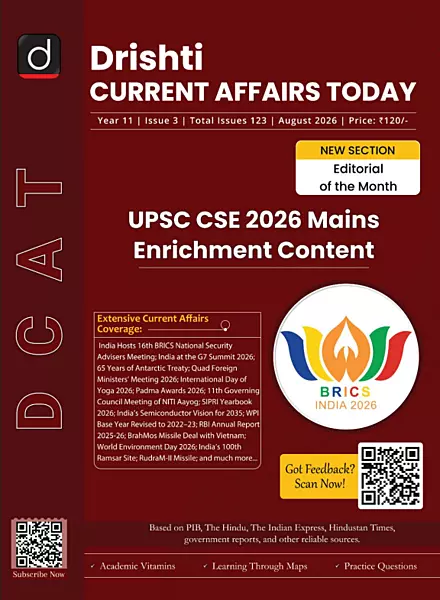 Drishti Current Affairs Today English Monthly Magazine 2026