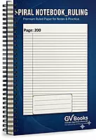 Gv Spiral Single Line 140 Pages