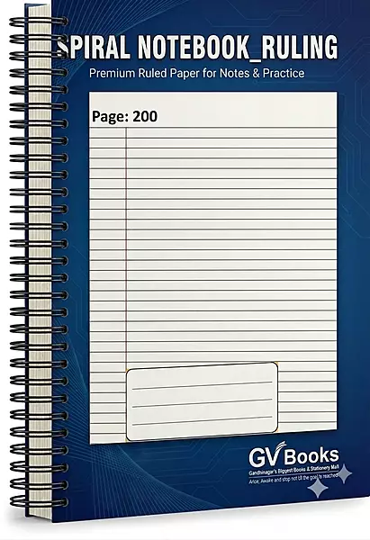 Gv Spiral Single Line 140 Pages